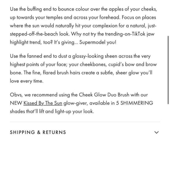 $11 πβIconicβ Cheek Glow Brush Duo π FULL SZ - Picture 5 of 5